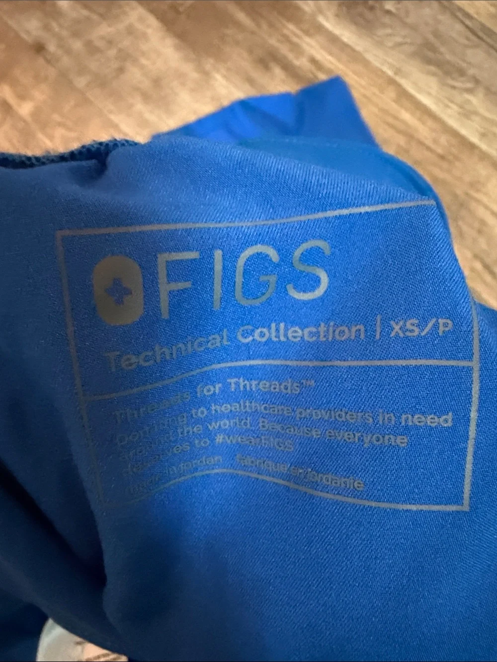 Figs Royal Blue Two Piece Set